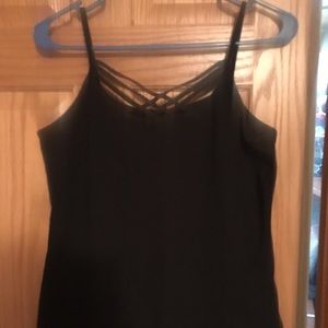 Black Maurices tank top. $5 size large